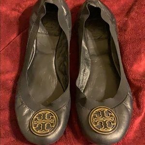 Tory Burch Caroline-Mestico/Elastic Flats